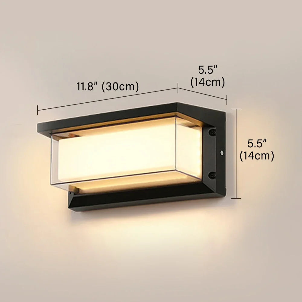 Precision Metal Linear Outdoor Light Taevon – Product Detail 7