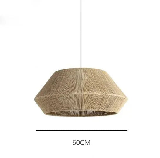 Hand-Woven Rattan Meditative Pendant Light Serova – Product Detail 9