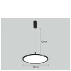 Contemporary Adjustable Pendant Light Banoreth