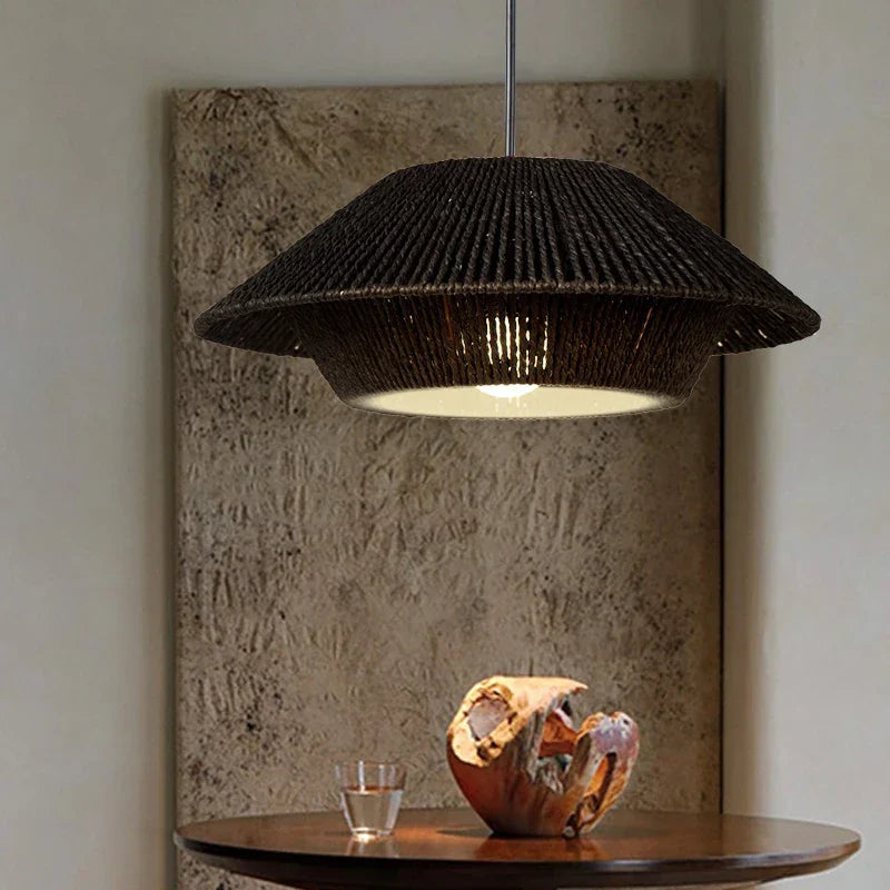 Japanese Textured Pendant Light Cadnox