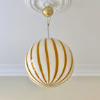 Bold Spherical Metal Pendant Light Floriva – Hero Shot