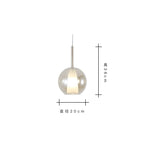 Dual Glass Bell Globe Pendant Light Bellonix – Product Detail 5