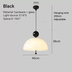 Mouth-Blown Glass Globe Pendant Germon – Product Detail 10