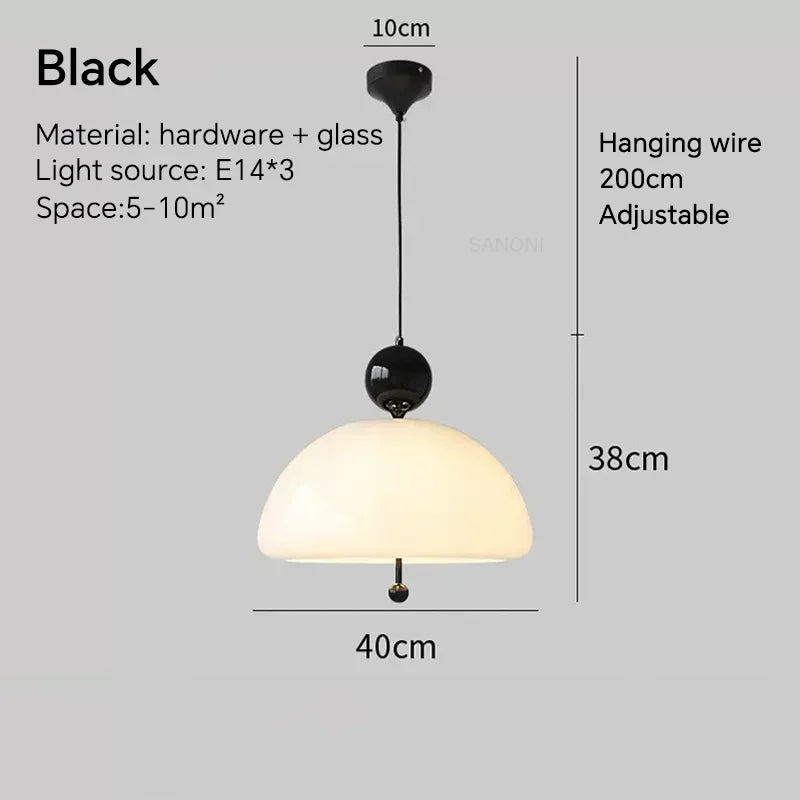Mouth-Blown Glass Globe Pendant Germon – Product Detail 10