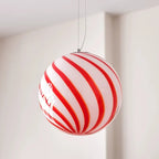 Bold Spherical Metal Pendant Light Floriva – Lifestyle View 2