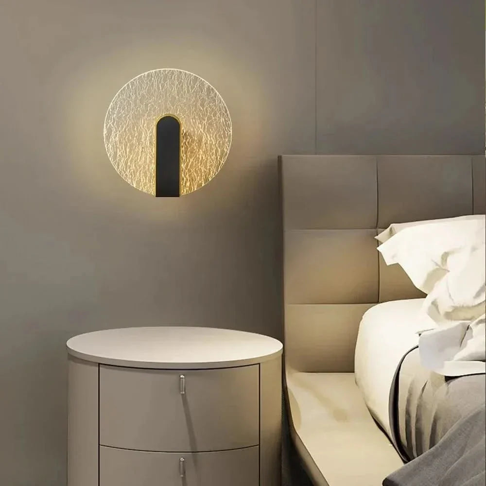 Black Contemporary Wall Sconce Barelo