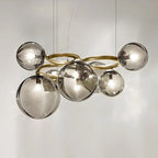 Sculptural Glass Multi-Arm Chandelier Revion – Product Detail 11