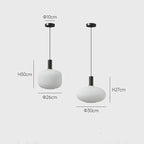 Nordic Opal Glass Cylinder Pendant Meridox – Product Detail 10