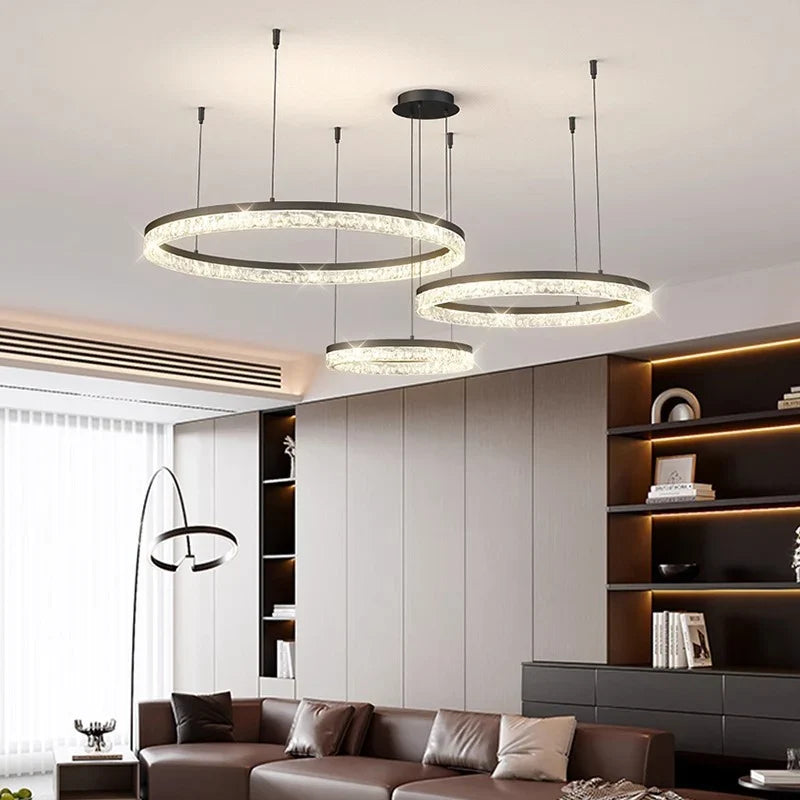 Modern Geometric Statement Chandelier Maelrix – Product Detail 5