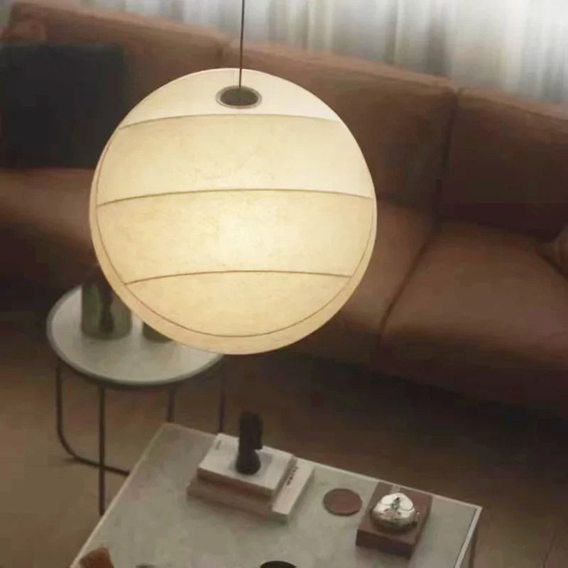 Soft Glow Fabric Pendant Light Ulindros – Product Detail 6