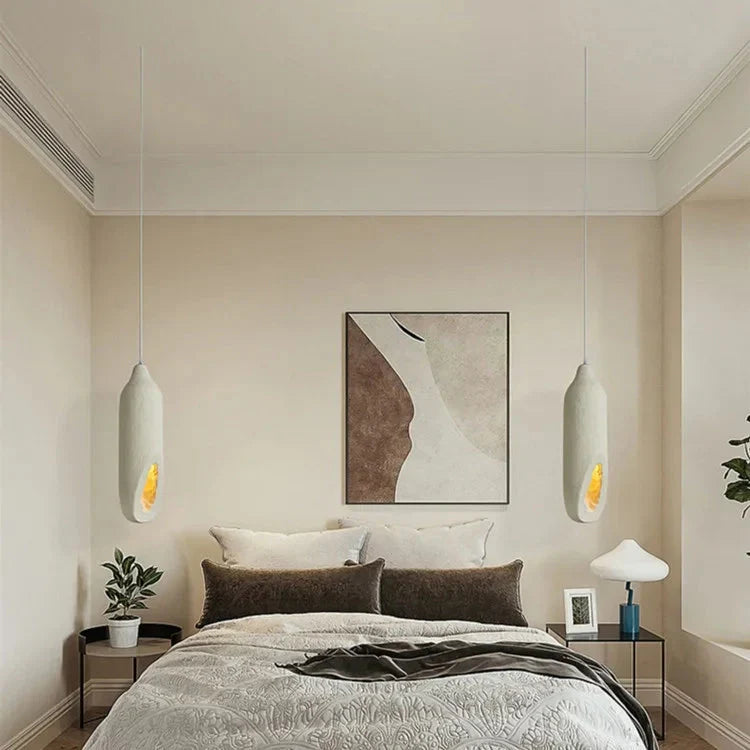 Warm Resin Dome Pendant Light Cadovel – Product Detail 8