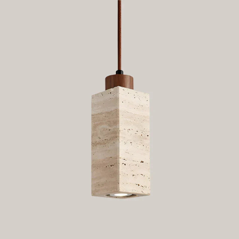 Round Stone Minimalist Pendant Light Cadexion – Product Detail 5