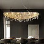 Contemporary Crystal Pendant Light Kovera