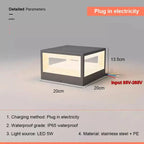 Outdoor Steel Solar Light Eolon