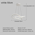Nordic Infinity-Loop Pendant Light Qxaelinth – View 6
