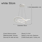 Nordic Infinity-Loop Pendant Light Qxaelinth – View 6