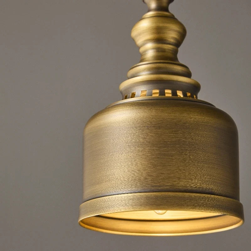 Polished Copper Dome Pendant Light Olvorix – Product Detail 5