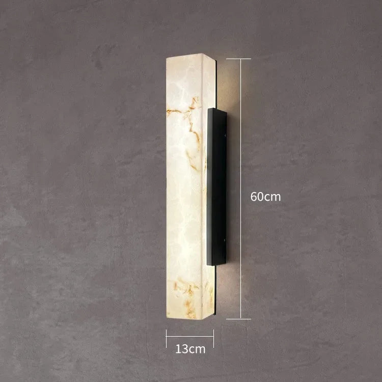 Nordic Marble Outdoor Wall Sconce – Marbreux