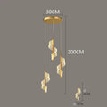 Spiral Arm Statement Chandelier Lalmon – Product Detail 9