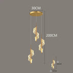 Spiral Arm Statement Chandelier Lalmon – Product Detail 9