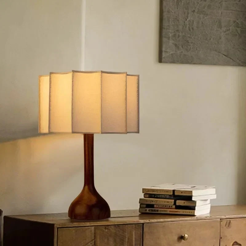 Wabi-Sabi Solid Wood Table Lamp Horix – Product Detail 9