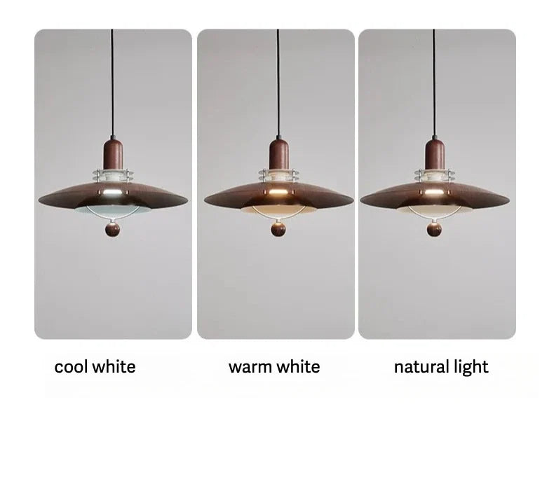 Templix pendant light temperature options: cool white, warm white, natural light