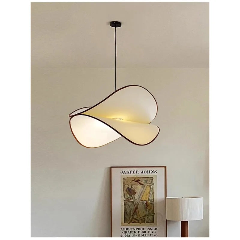 Vintage Cloth Orb Pendant Light Talvoria – Hero Shot