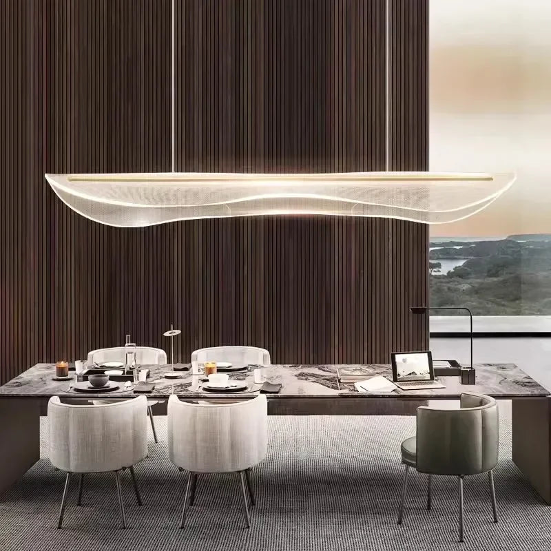 Minimalist Linear Aluminum Pendant Light Stelvox – Product Detail 10
