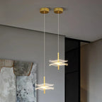 Warm Acrylic Drum Pendant Light Bielora – Product Detail 9