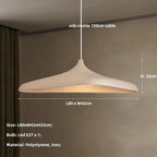 Micro-Cement Sculptural Pendant Light Forix – Product Detail 8