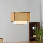 Natural Rattan Orb Pendant Light Btavion – Hero Shot