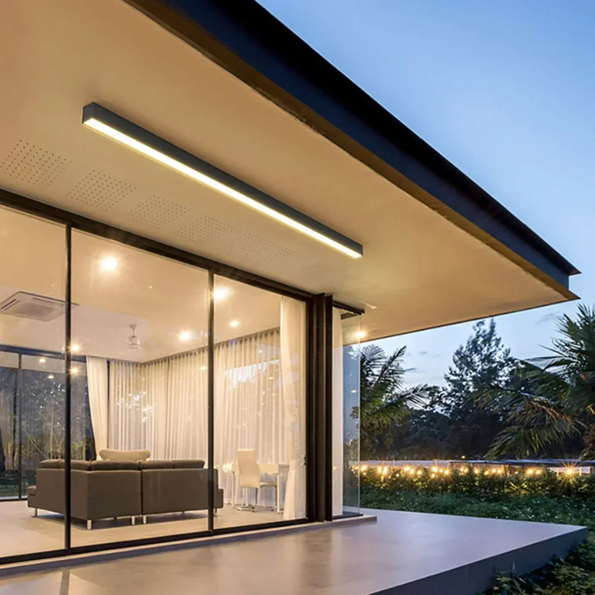 Elegant Linear Aluminum Ceiling Light Prylux – Product Detail 15