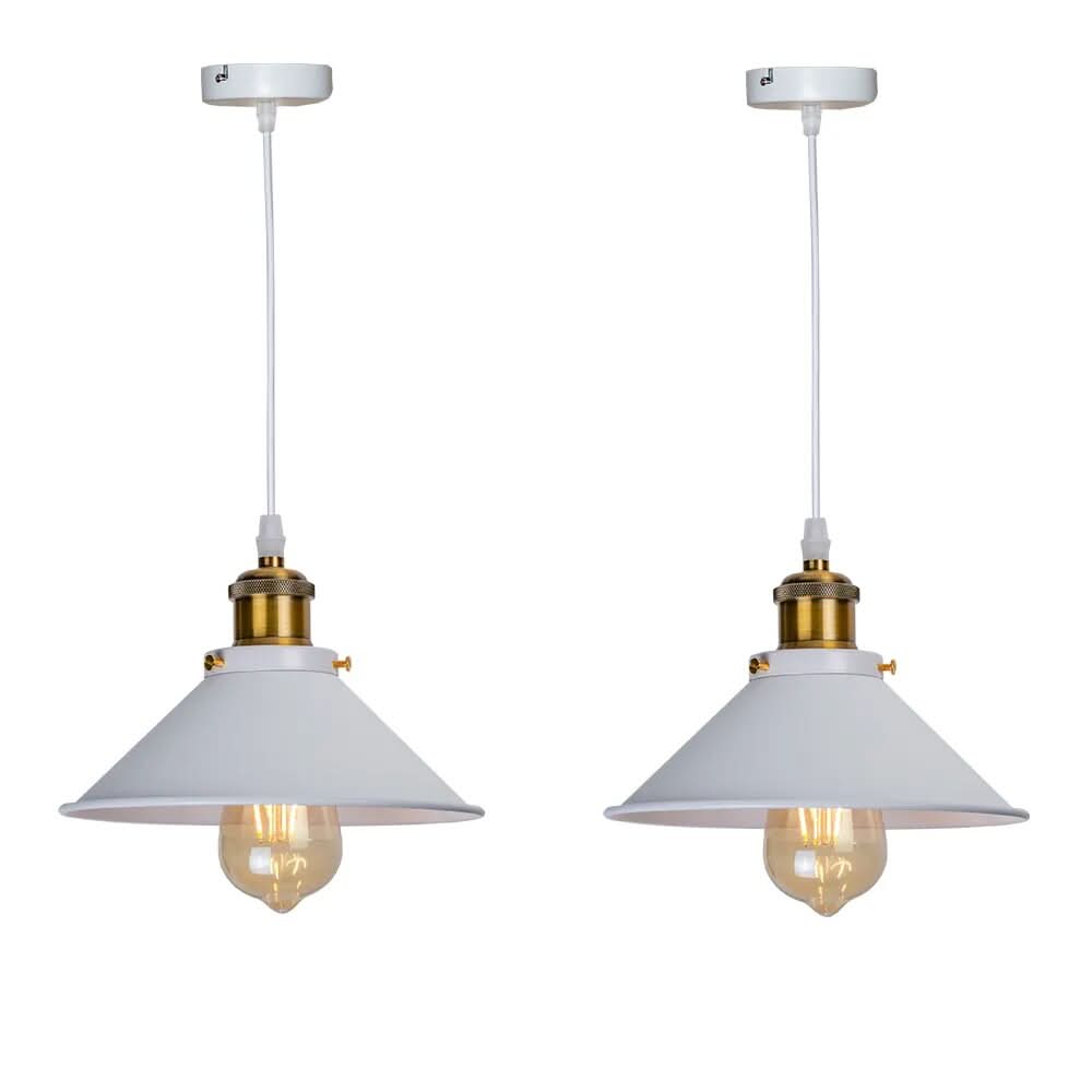 Industrial Painted Iron Cone Pendant Light Conavex – Product Detail 8
