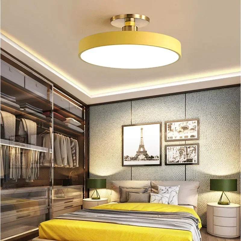 Modern Aluminum Ring Ceiling Light Cylondra – Product Detail 18