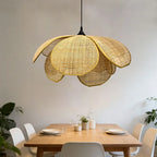 Artisan Woven Globe Pendant Light Orinvex – Lifestyle View 2