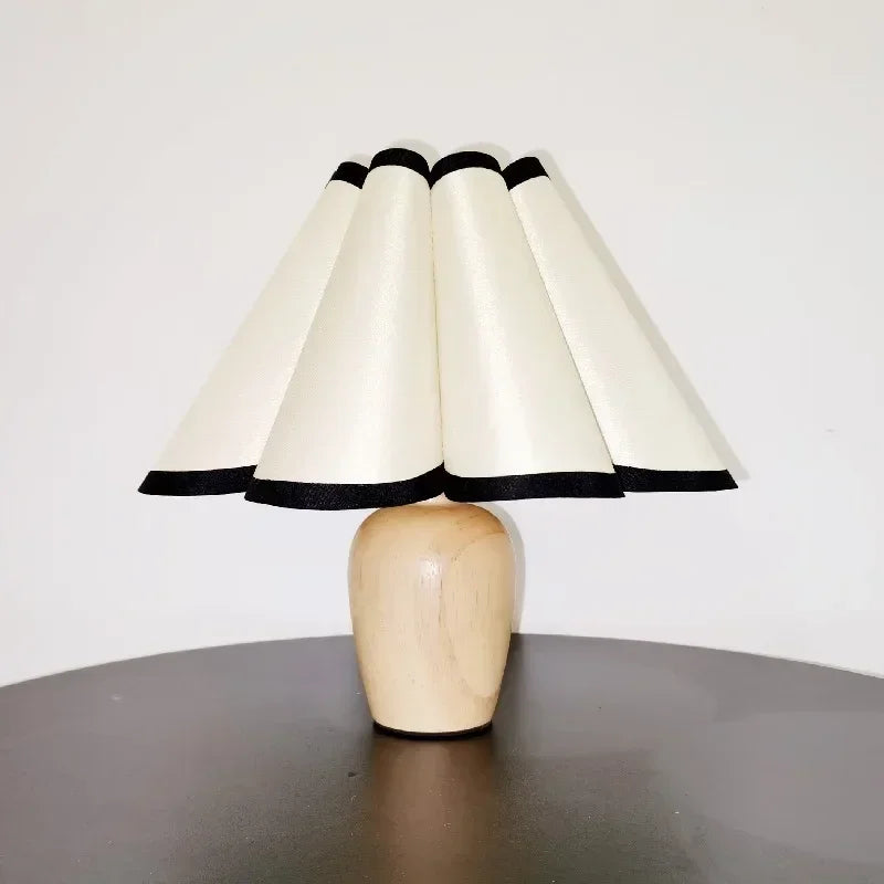 Solid Wood Shade Table Lamp Hovex – Product Detail 10