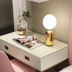 Mouth-Blown Glass Bedside Lamp Glaswyn – Hero Shot