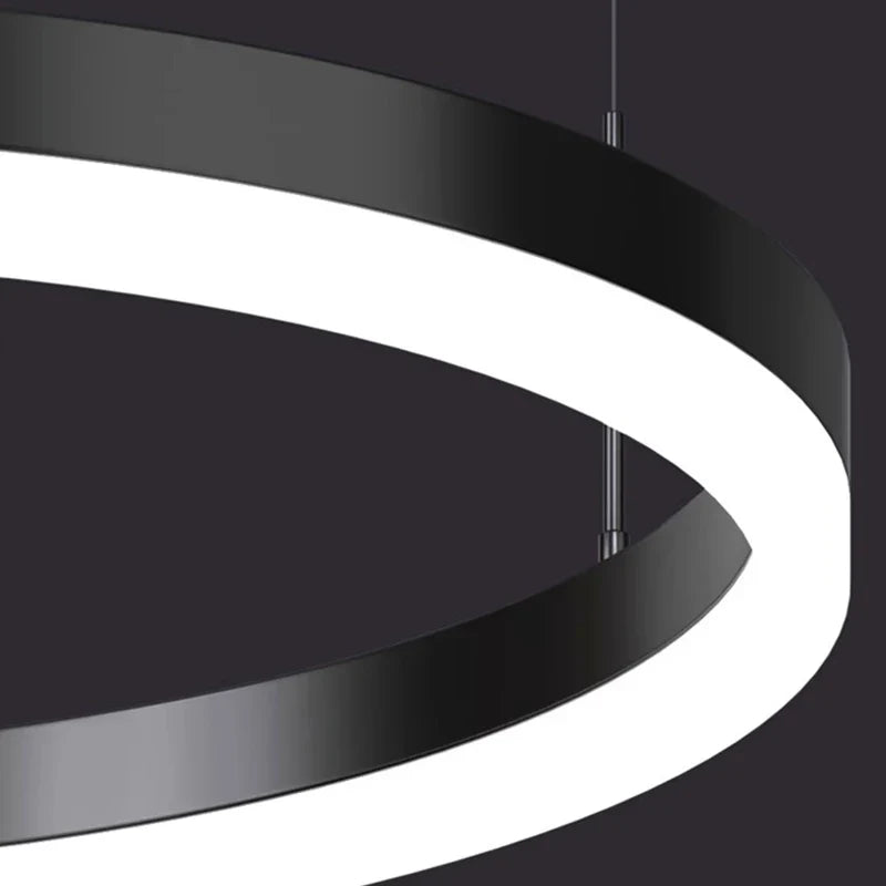 Cascading Layered Ring Chandelier – Arevaux – Product Detail
