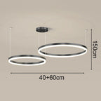 Arevaux Black 2 Rings – Dimensions