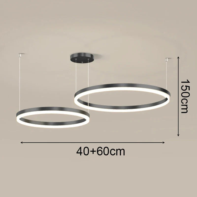 Arevaux Black 2 Rings – Dimensions