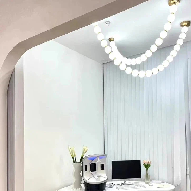 Sleek Metal Linear Chandelier Linearis – Product Detail 7