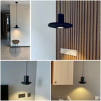 Industrial Concrete Orb Pendant Light Kelvor – Lifestyle View 3