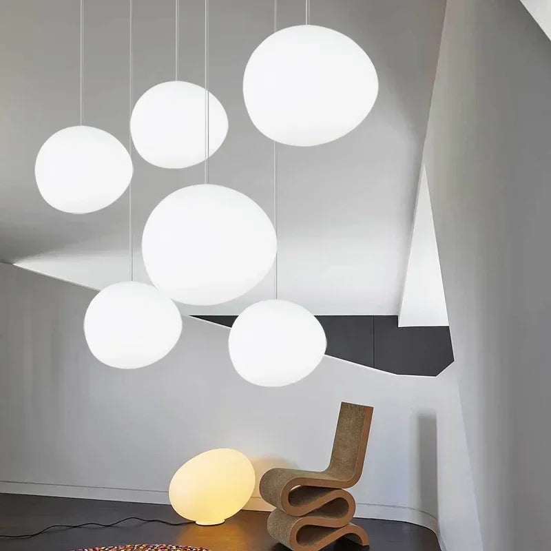 Spherical Modern Glass Pendant Light Relvorix – Hero Shot