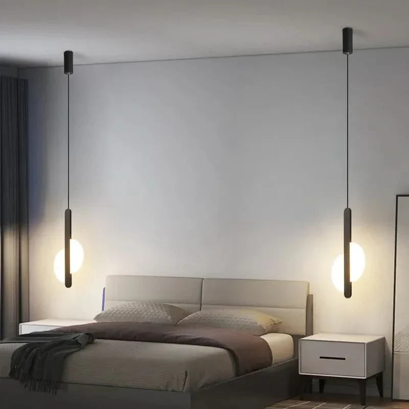 Minimal Aluminum Cylinder Pendant Light Axloren – Product Detail 13