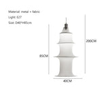Nordic Silk Sphere Pendant Light Kalivorn – Product Detail 7