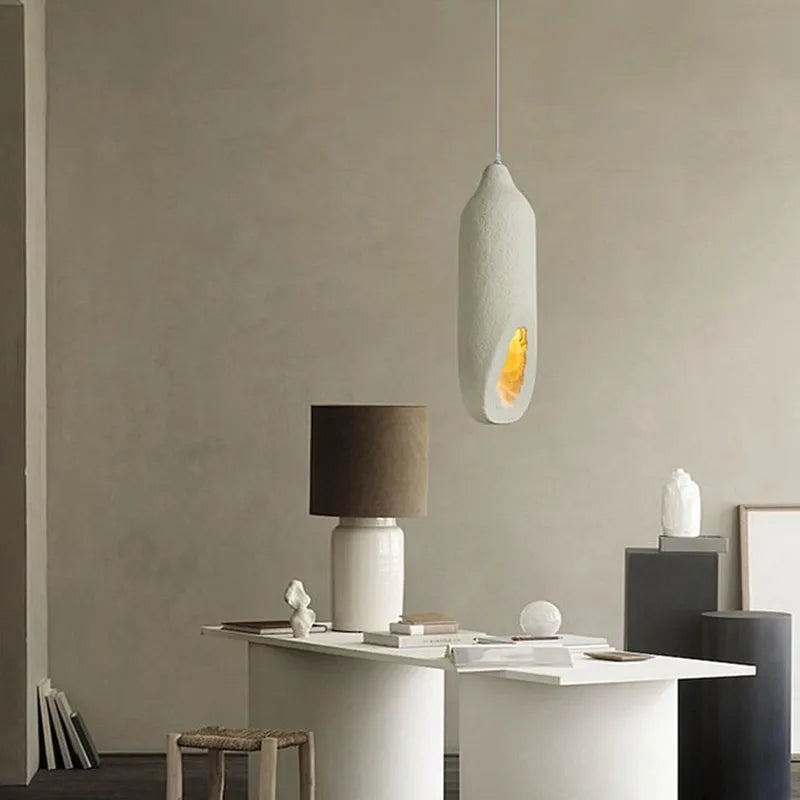 Warm Resin Dome Pendant Light Cadovel – Product Detail 5