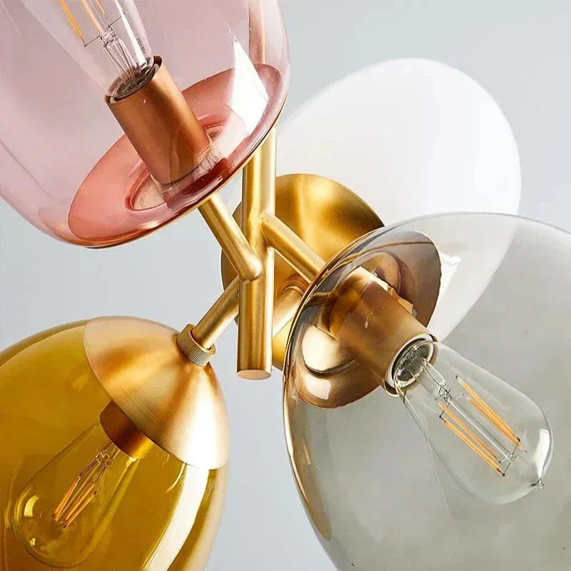 Modern Metal Acrylic Chandelier Solvan – Product Detail 5