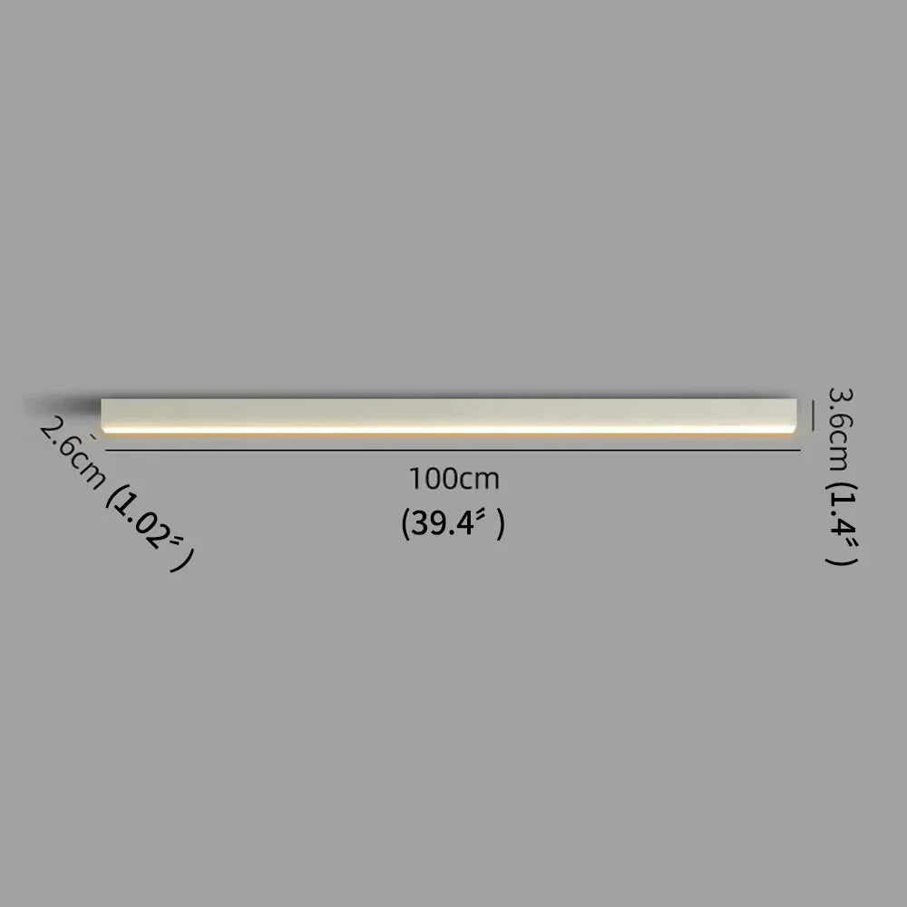 Elegant Linear Aluminum Ceiling Light Prylux – Product Detail 7
