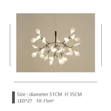 Organic Metal Branch Chandelier Ramivox – Product Detail 10