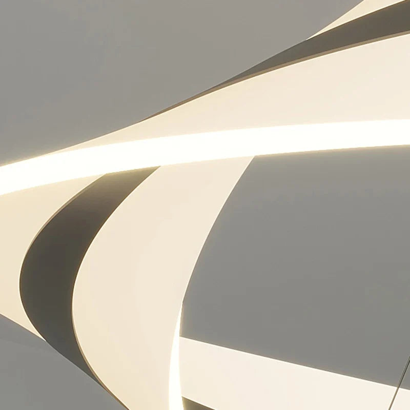 Sculptural Twisted Metal Pendant Light Cxaelindra – Product Detail 6